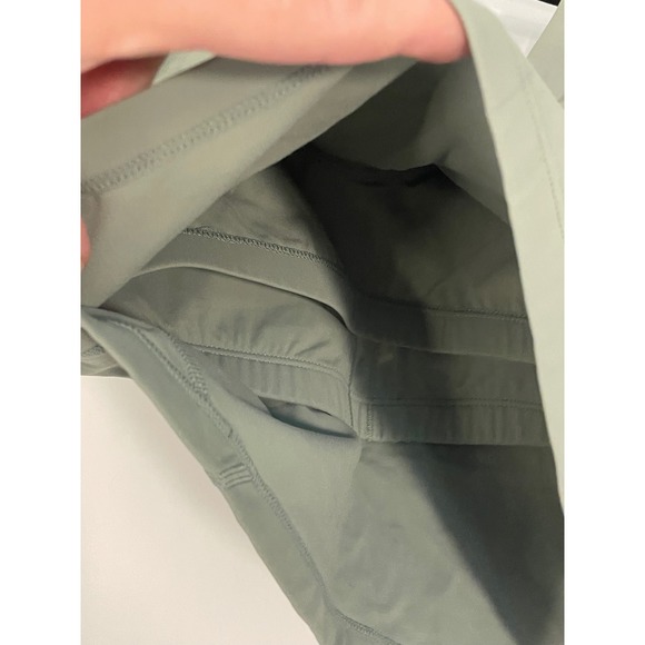 The Gym People Women's Sage Green V Neck Crop Tank Top Size S - Picture 5 of 8